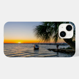 Coque Case-Mate iPhone Coque iphone du coucher de soleil de Floride Gulf