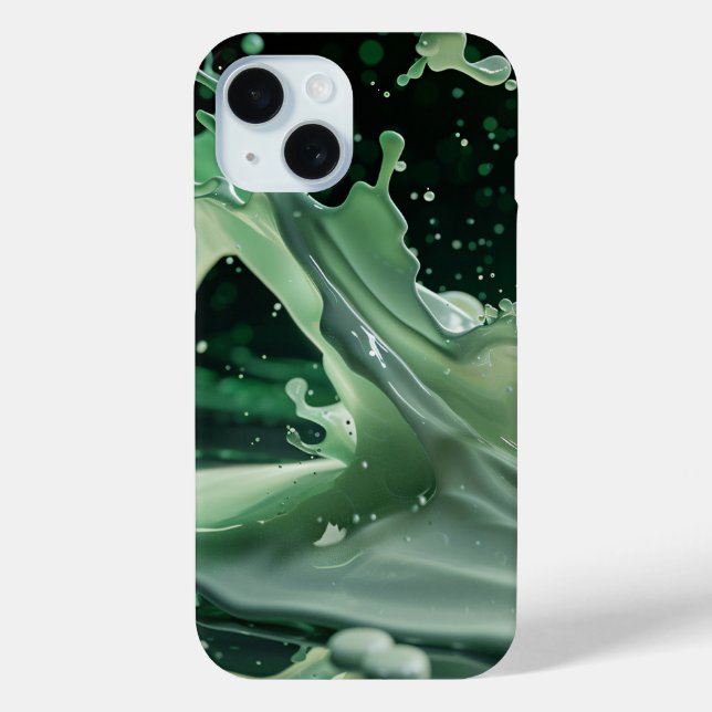 Coque Case-Mate iPhone Coque iphone Emerald Splash Dynamics (Verso)