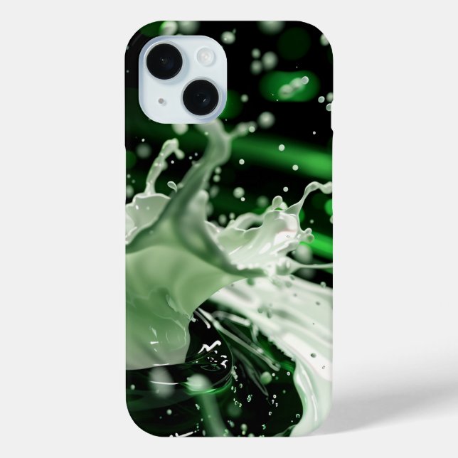 Coque Case-Mate iPhone Coque iphone Emerald Splash Dynamics (Verso)