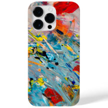 Coque iphone expressionniste Abstrait coloré