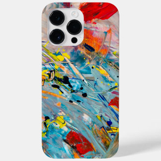 Coque Case-Mate iPhone Coque iphone expressionniste Abstrait coloré