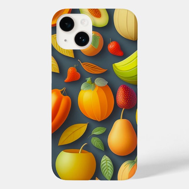 Coque Case-Mate iPhone Coque iphone Fruit Design (Verso)