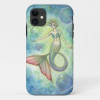 Coque iPhone Galaxie Sirène des Mers Profondes