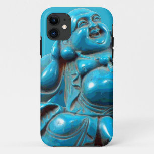 Coque Case-Mate iPhone Coque iphone heureux de statue de Bouddha découp