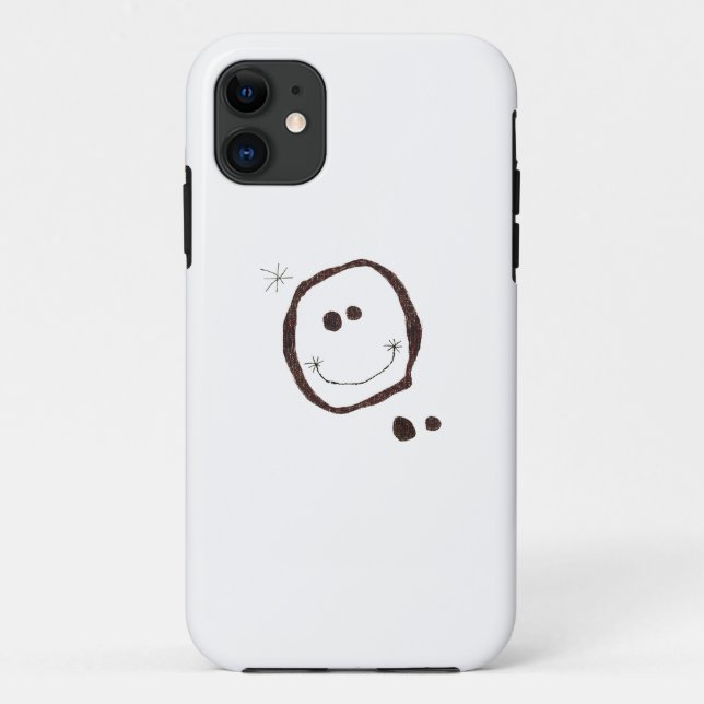 Coque Case-Mate iPhone coque iphone heureux de visage de miro de Joan (Dos)
