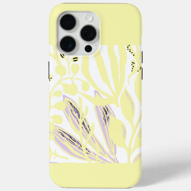 Coque Case-Mate iPhone Coque iphone jaune (Verso)
