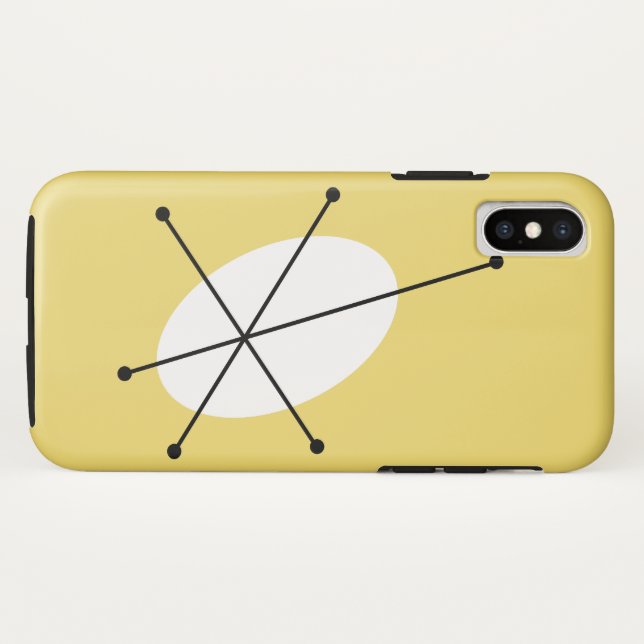 Coque Case-Mate iPhone Coque iphone jaune éblouissant (Dos (Horizontal))