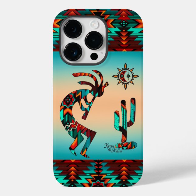 Coque Case-Mate iPhone Coque iphone Kokopelli Sud-Ouest (Verso)