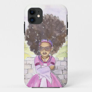 Coque Case-Mate iPhone Coque iphone moderne d'Afro de Rapunzel