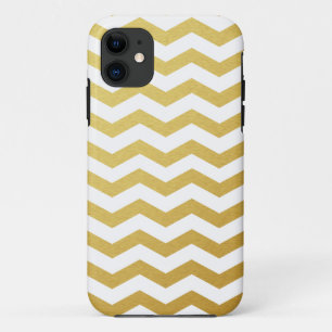 Coque Case-Mate iPhone Coque iphone Motif Gold Chevron
