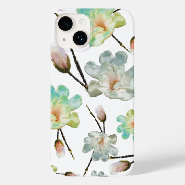 Coque Case-Mate iPhone Coque iphone Motif Magnolia (Verso)