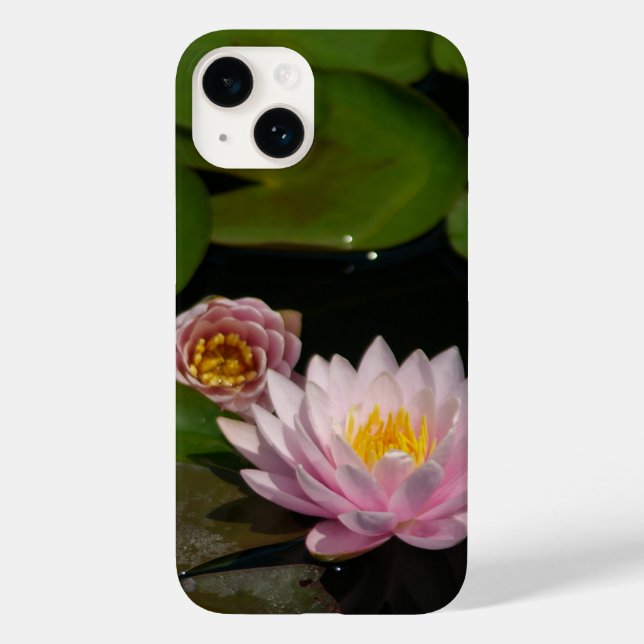 Coque Case-Mate iPhone Coque iphone Nénuphar de Pink Lotus (Verso)