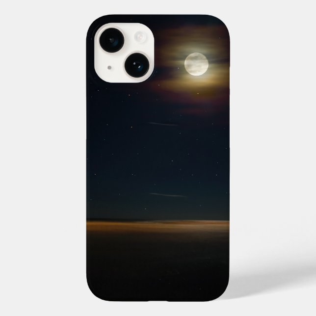 Coque Case-Mate iPhone Coque iphone nocturne de Folly Beach (Verso)