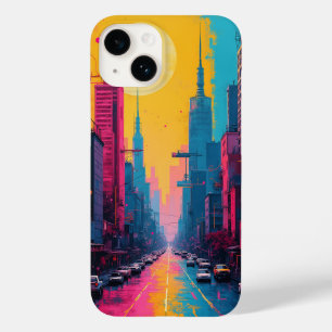Coque Case-Mate iPhone coque iphone (paysage urbain animé)