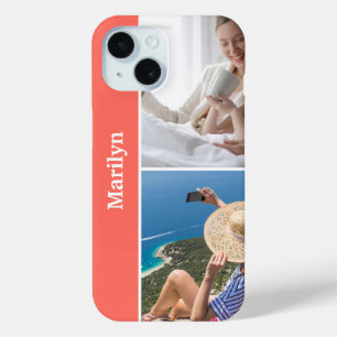 Coque Case-Mate iPhone Coque iphone personnalisé à deux photos avec Coque