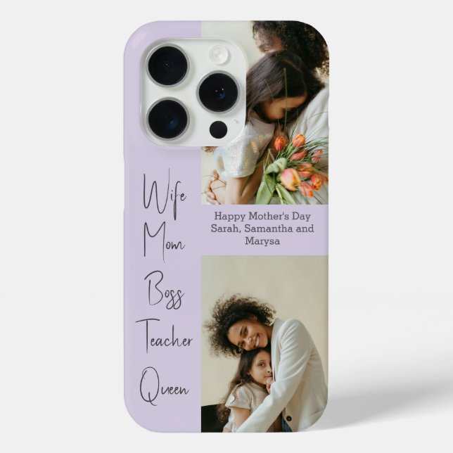 Coque Case-Mate iPhone Coque iphone personnalisé avec collage photo | Tex (Verso)