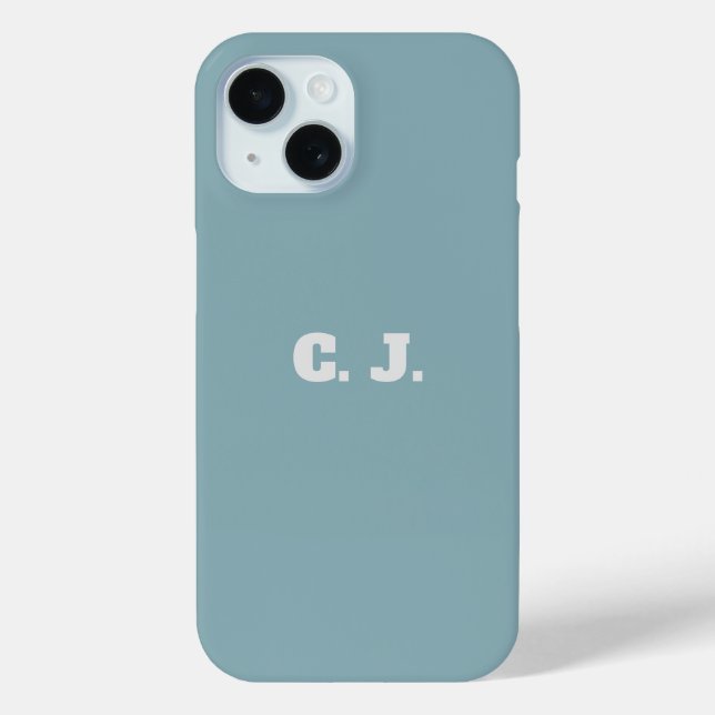 Coque Case-Mate iPhone Coque iphone personnalisé Dove Blue (Verso)