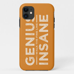 Coque Case-Mate iPhone COQUE IPHONE personnalisé GENIUS VS INSANE