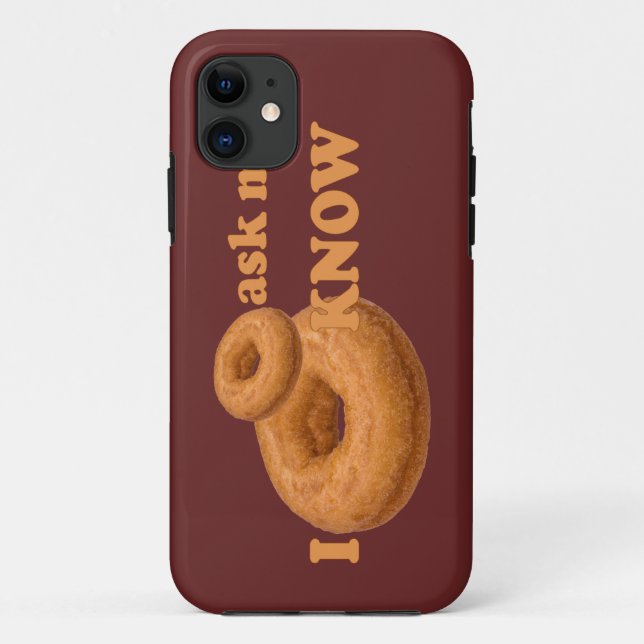 Coque Case-Mate iPhone Coque iphone personnalisé Humour Donut (Dos)