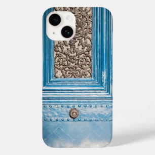 Coque Case-Mate iPhone Coque iphone photo de la porte bleue parisienne