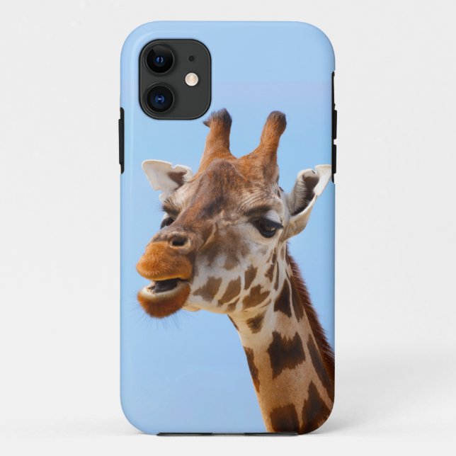 Coque Case-Mate iPhone coque iphone Portrait de Giraffe (Dos)