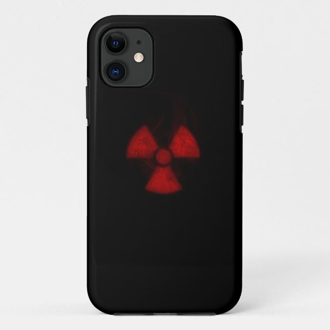 Coque Case-Mate iPhone coque iphone radioactif brûlant (Dos)
