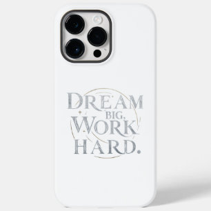 Coque Case-Mate iPhone Coque iphone - Rêver grand, travailler dur