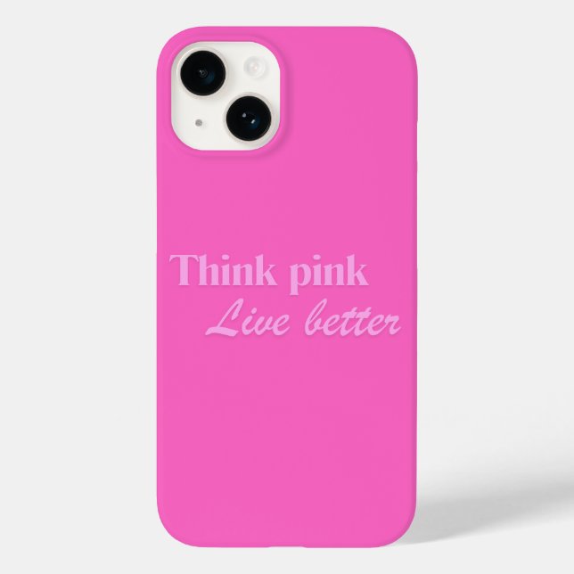 Coque Case-Mate iPhone Coque iphone rose (Verso)