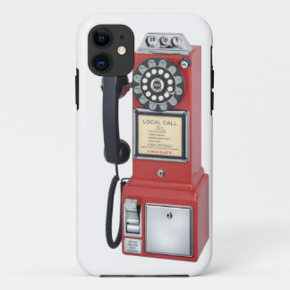 Coque Case-Mate iPhone Coque iphone rouge antique de téléphone payant