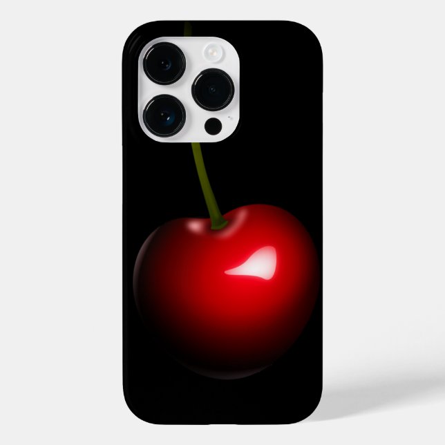 Coque Case-Mate iPhone Coque iphone rouge cerisier noir - Couleurs person (Verso)
