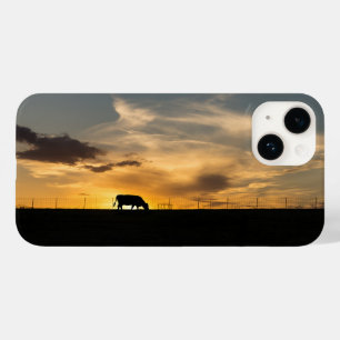 Coque Case-Mate iPhone Coque iphone Silhouette du coucher du soleil de bé