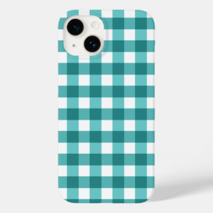 Coque Case-Mate iPhone coque iphone turquoise en vichy Coque-Mate