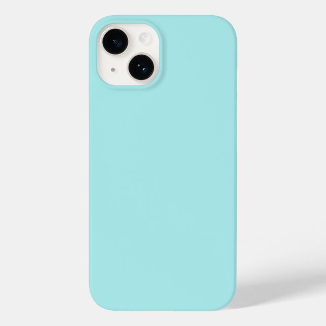 Coque Case-Mate iPhone Coque léger Turquoise iPhone 14 (Verso)