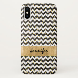 Coque Case-Mate iPhone Coque noir blanc-mat à peine il y a iPhone X Coque