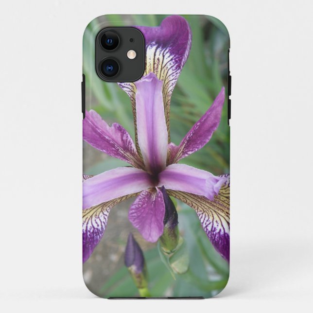 Coque Case-Mate iPhone Coque Purple Iris iPhone 5 (Dos)