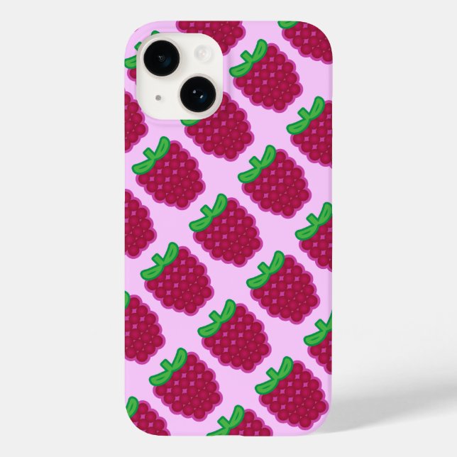 Coque Case-Mate iPhone Coque Red Raspberry Motif iPhone 6/6 s (Verso)