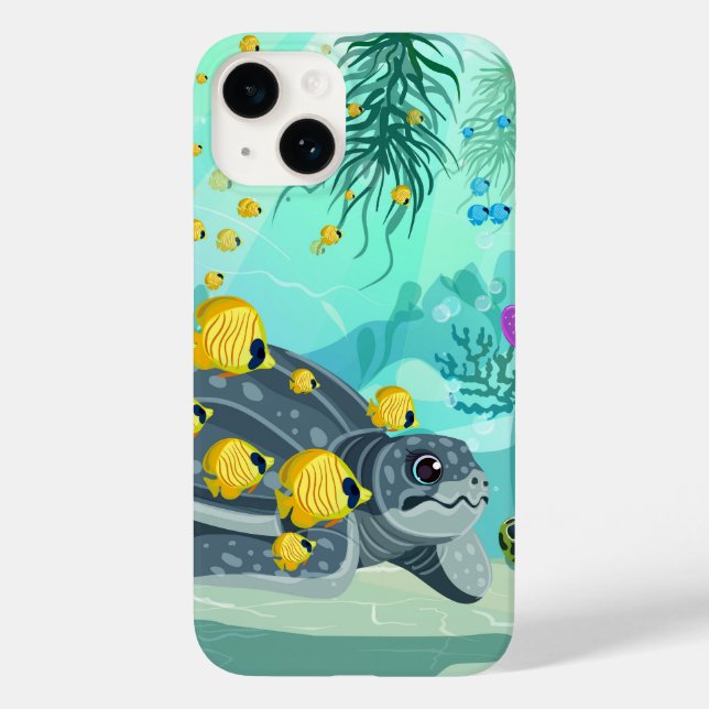 Coque Case-Mate iPhone Coque Sea Life iPhone 14 (Verso)