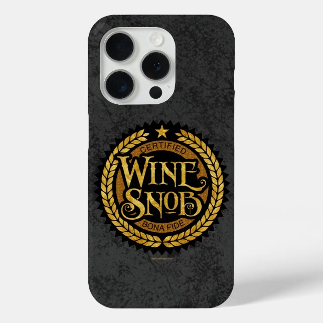 Coque Case-Mate iPhone Coque Snob À Vin-Mate coque iphone (Verso)