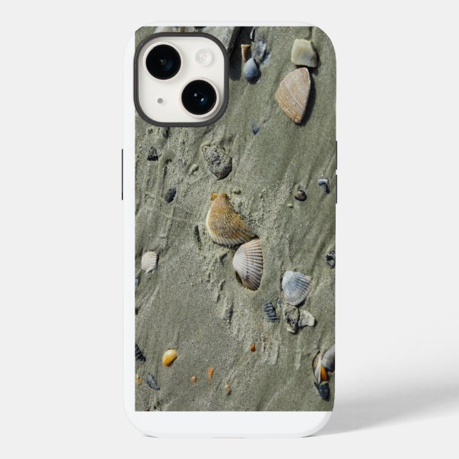 Coque Case-Mate iPhone Coquillages Et coque iphone De Sable (Verso)