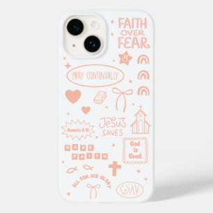 Coque Case-Mate iPhone Coral Christian Jesus Collage coque iphone