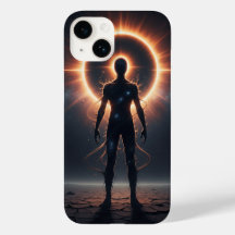Cosmic Eclipse iPhone 14 Coque corps céleste