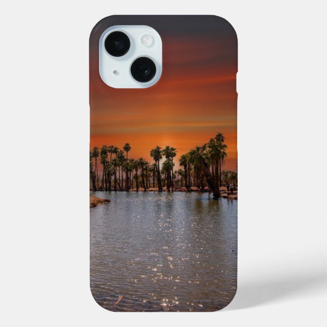 Coque Case-Mate iPhone Coucher de soleil à Papago Park Coque iphone (Verso)