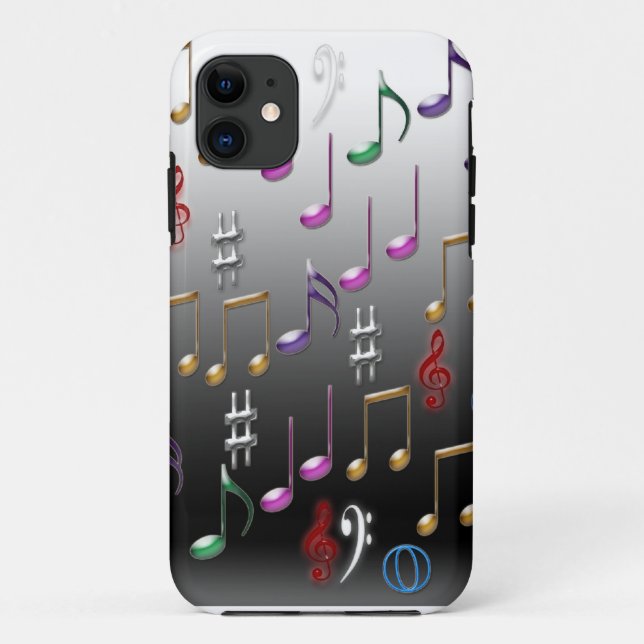 Coque Case-Mate iPhone Couverture de coque iphone de conception de notes (Dos)