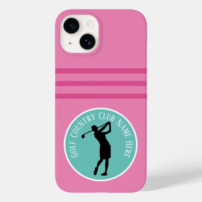 Coque Case-Mate iPhone Custom Women's Golf Country Club coque iphone (Verso)