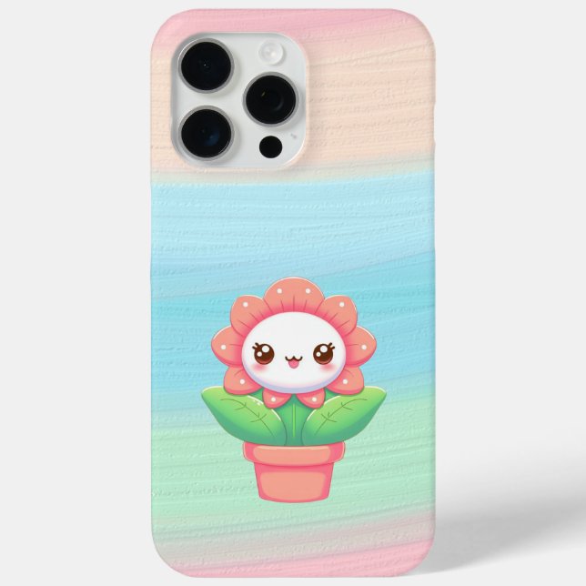 Coque Case-Mate iPhone Cute, fleur dans un pot iPhone / coque ipad (Verso)