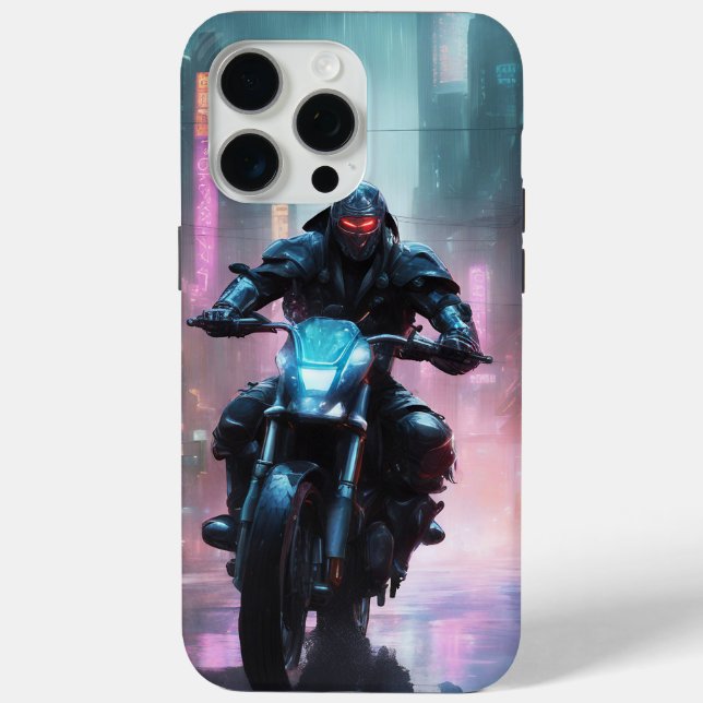 Coque Case-Mate iPhone Cyberpunk - Apple iPhone 15 Pro Max Coque (Verso)