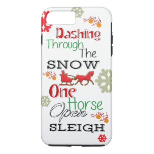 Coque Case-Mate iPhone Dashing À Travers Le coque iphone De Neige