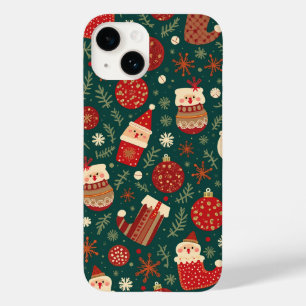 Coque Case-Mate iPhone Décor de Noël iPhone 14 coque