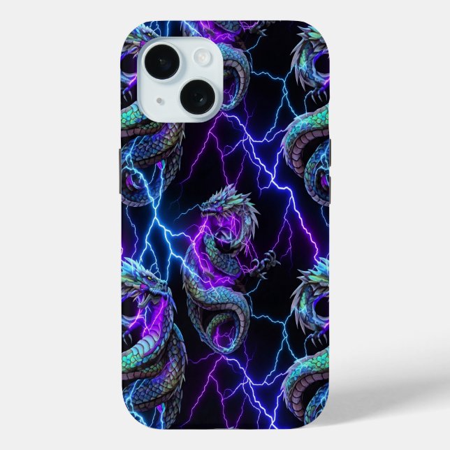 Coque Case-Mate iPhone Design futuriste iPhone 15 Coque par Quantum Verse (Verso)