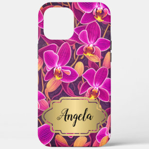Case-Mate iPhone Case Design personnalisé magnifique violet orchidée ros